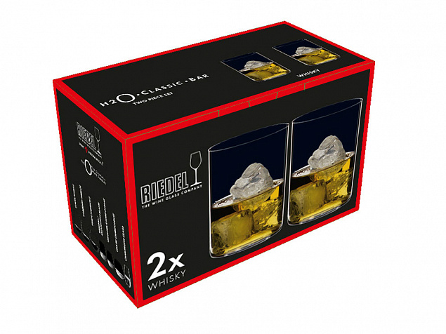 Набор бокалов Whisky, 430 мл, 2 шт. с логотипом в Астрахани заказать по выгодной цене в кибермаркете AvroraStore