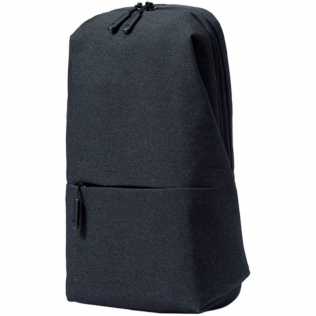Рюкзак на одно плечо Mi City Sling Bag, темно-серый с логотипом в Астрахани заказать по выгодной цене в кибермаркете AvroraStore