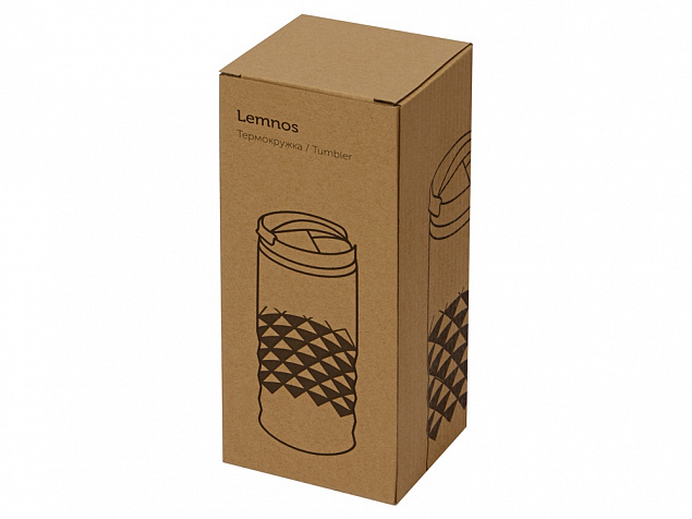 Термокружка «Lemnos» с логотипом в Астрахани заказать по выгодной цене в кибермаркете AvroraStore