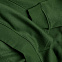 Толстовка унисекс Stellar, темно-зеленая с логотипом в Астрахани заказать по выгодной цене в кибермаркете AvroraStore