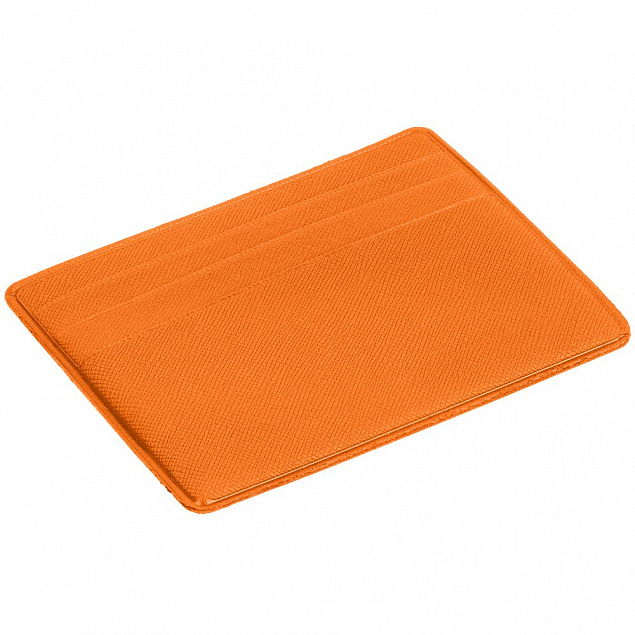 Чехол для карточек Devon, оранжевый с логотипом в Астрахани заказать по выгодной цене в кибермаркете AvroraStore