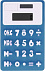 Калькулятор из силикона с логотипом в Астрахани заказать по выгодной цене в кибермаркете AvroraStore