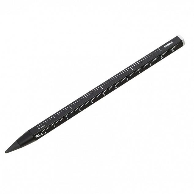 Вечный карандаш Construction Endless, черный с логотипом в Астрахани заказать по выгодной цене в кибермаркете AvroraStore