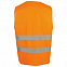 Жилет светоотражающий SECURE PRO, оранжевый неон с логотипом в Астрахани заказать по выгодной цене в кибермаркете AvroraStore
