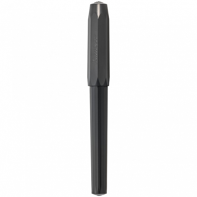 Ручка перьевая Perkeo, черная с логотипом в Астрахани заказать по выгодной цене в кибермаркете AvroraStore