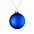 Елочный шар Finery Matt, 8 см, матовый синий с логотипом в Астрахани заказать по выгодной цене в кибермаркете AvroraStore