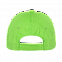 Бейсболка детская 10JU Ярко-зелёный с логотипом в Астрахани заказать по выгодной цене в кибермаркете AvroraStore
