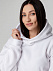 Худи флисовое унисекс Manakin, серое с логотипом в Астрахани заказать по выгодной цене в кибермаркете AvroraStore