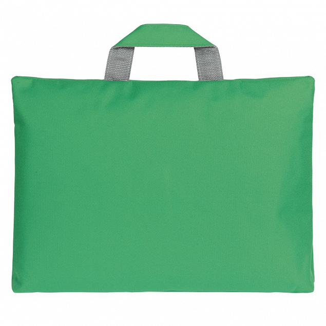Сумка-папка SIMPLE, зеленая с логотипом в Астрахани заказать по выгодной цене в кибермаркете AvroraStore