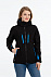 Куртка софтшелл женская Patrol, черная с красным с логотипом в Астрахани заказать по выгодной цене в кибермаркете AvroraStore