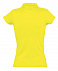 Рубашка поло женская Prescott Women 170, желтая (лимонная) с логотипом в Астрахани заказать по выгодной цене в кибермаркете AvroraStore