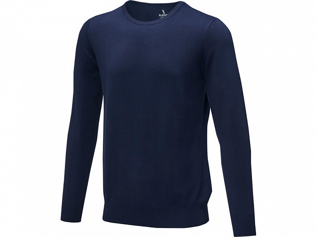 Пуловер Merrit с круглым вырезом, мужской с логотипом в Астрахани заказать по выгодной цене в кибермаркете AvroraStore