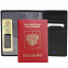 Обложка для паспорта Classe, черная с логотипом в Астрахани заказать по выгодной цене в кибермаркете AvroraStore