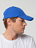Бейсболка складная Ben Lomond, ярко-синяя с логотипом в Астрахани заказать по выгодной цене в кибермаркете AvroraStore