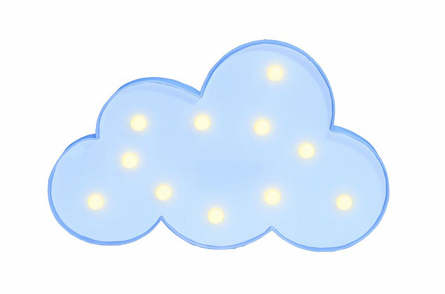 Светильник светодиодный «Облако» с логотипом в Астрахани заказать по выгодной цене в кибермаркете AvroraStore