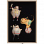 Набор из 3 авторских елочных игрушек Circus Collection: фокусник, силач и лев с логотипом в Астрахани заказать по выгодной цене в кибермаркете AvroraStore