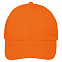 Бейсболка BUFFALO, оранжевая с логотипом в Астрахани заказать по выгодной цене в кибермаркете AvroraStore