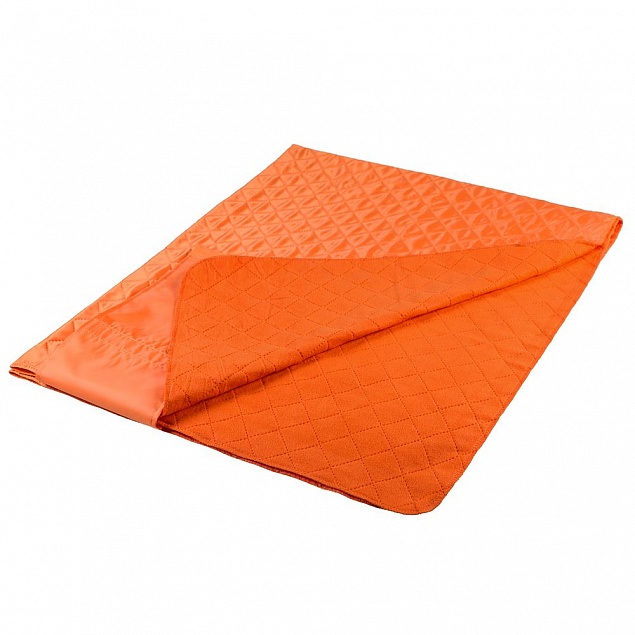 Плед для пикника Comfy, оранжевый с логотипом в Астрахани заказать по выгодной цене в кибермаркете AvroraStore