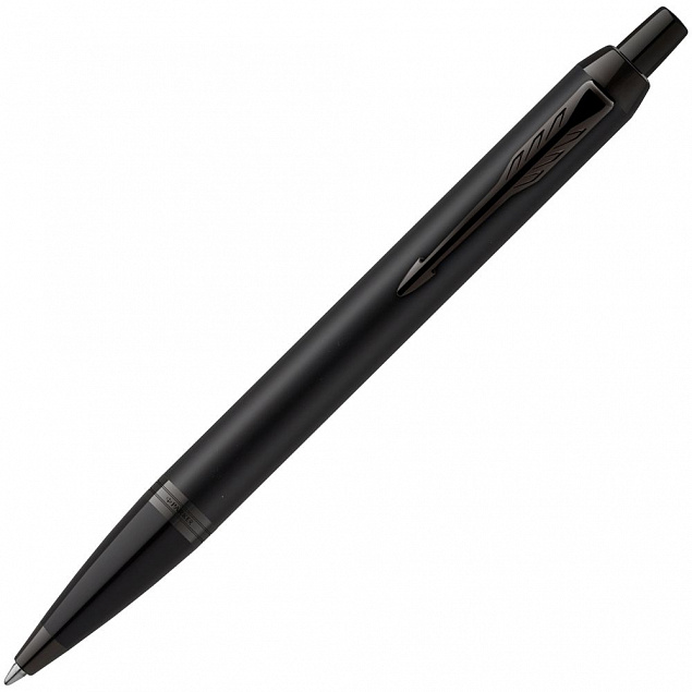 Ручка шариковая Parker IM Achromatic Black с логотипом в Астрахани заказать по выгодной цене в кибермаркете AvroraStore