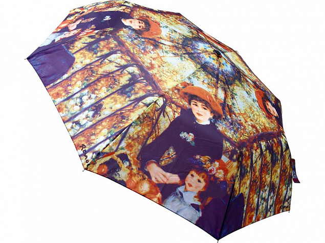 Набор «Ренуар. Терраса»: платок, складной зонт с логотипом в Астрахани заказать по выгодной цене в кибермаркете AvroraStore