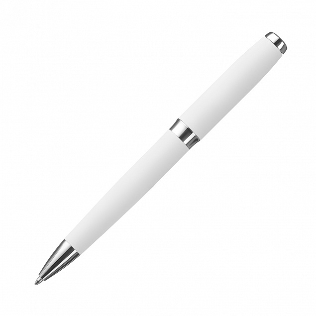 Шариковая ручка Monreal, белая с логотипом в Астрахани заказать по выгодной цене в кибермаркете AvroraStore