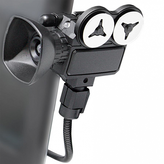 USB-веб-камера "Мотор!" с логотипом в Астрахани заказать по выгодной цене в кибермаркете AvroraStore