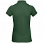 Рубашка поло женская Inspire, темно-зеленая с логотипом в Астрахани заказать по выгодной цене в кибермаркете AvroraStore