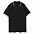 Рубашка поло мужская с контрастной отделкой PRACTICE 270 черная с логотипом в Астрахани заказать по выгодной цене в кибермаркете AvroraStore