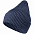 Шапка Stout, синий меланж с логотипом в Астрахани заказать по выгодной цене в кибермаркете AvroraStore