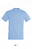Фуфайка (футболка) REGENT мужская,Голубой L с логотипом в Астрахани заказать по выгодной цене в кибермаркете AvroraStore