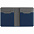 Картхолдер с отделением для купюр Dual, синий с логотипом в Астрахани заказать по выгодной цене в кибермаркете AvroraStore