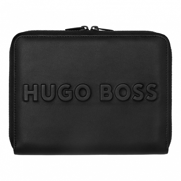 Папка Label Black Hugo Boss, формат A5 с логотипом в Астрахани заказать по выгодной цене в кибермаркете AvroraStore