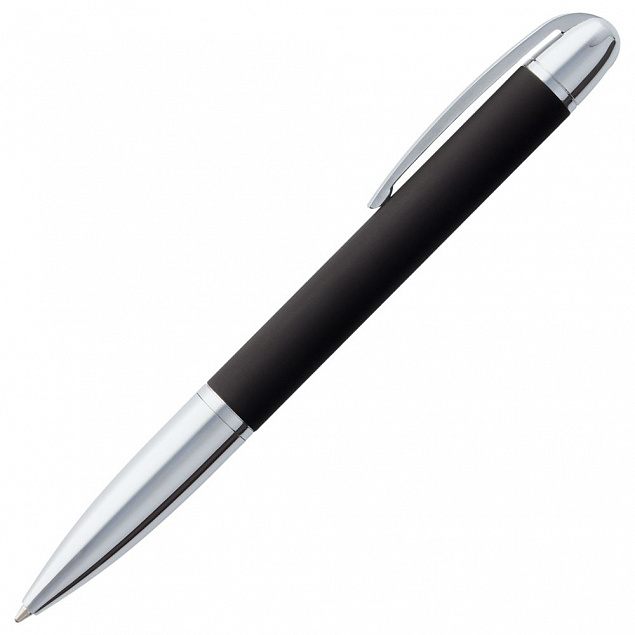 Ручка шариковая Arc Soft Touch, черная с логотипом в Астрахани заказать по выгодной цене в кибермаркете AvroraStore
