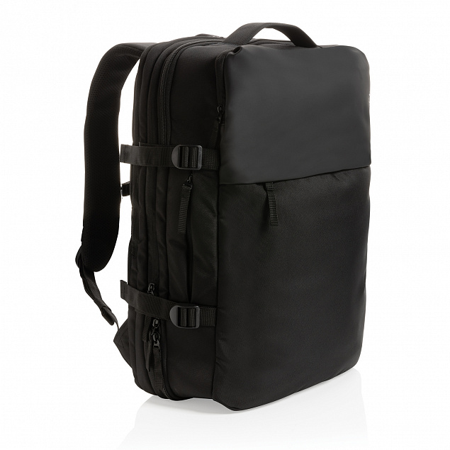 Рюкзак для путешествий Swiss Peak из rPET AWARE™ с регулируемым объемом, 15.6" с логотипом в Астрахани заказать по выгодной цене в кибермаркете AvroraStore