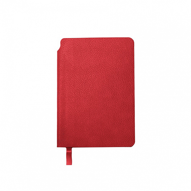 Ежедневник недатированный SALLY, A6, красный, кремовый блок с логотипом в Астрахани заказать по выгодной цене в кибермаркете AvroraStore