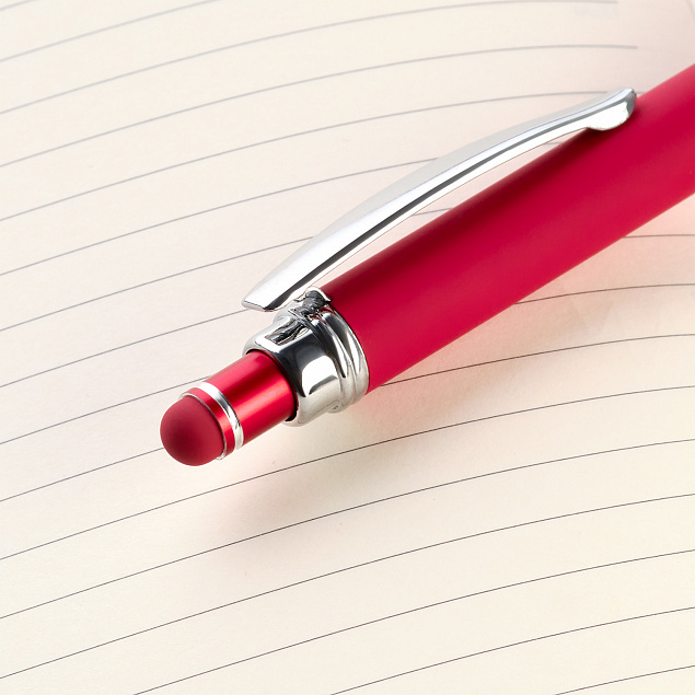 Шариковая ручка Alt, красный с логотипом в Астрахани заказать по выгодной цене в кибермаркете AvroraStore