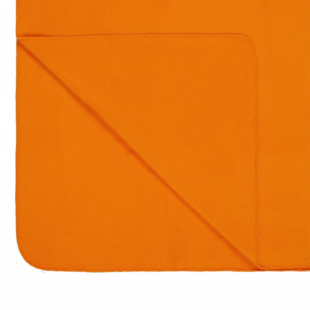 Дорожный плед Voyager, оранжевый с логотипом в Астрахани заказать по выгодной цене в кибермаркете AvroraStore