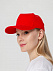 Бейсболка Standard, красная с логотипом в Астрахани заказать по выгодной цене в кибермаркете AvroraStore
