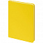 Блокнот Cluster Mini в клетку, желтый с логотипом в Астрахани заказать по выгодной цене в кибермаркете AvroraStore