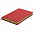 Ежедневник недатированный Joy, А5,  бордовый, белый блок, серебряный обрез с логотипом в Астрахани заказать по выгодной цене в кибермаркете AvroraStore