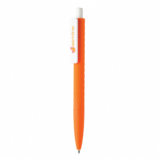 Ручка X3 Smooth Touch, оранжевый с логотипом в Астрахани заказать по выгодной цене в кибермаркете AvroraStore