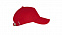 Бейсболка LONG BEACH, красная с логотипом в Астрахани заказать по выгодной цене в кибермаркете AvroraStore