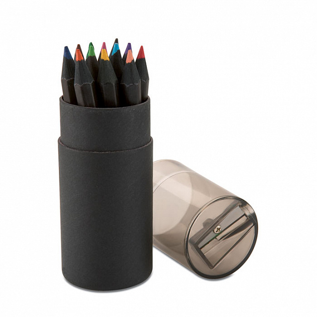 Набор цветных карандашей с логотипом в Астрахани заказать по выгодной цене в кибермаркете AvroraStore