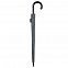 Зонт-трость Alessio, черный с серым с логотипом в Астрахани заказать по выгодной цене в кибермаркете AvroraStore