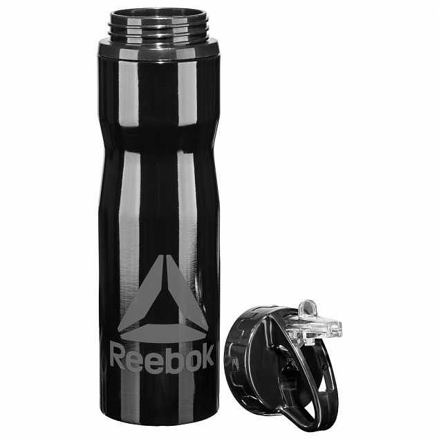 Бутылка для воды MT Bottle, черная с логотипом в Астрахани заказать по выгодной цене в кибермаркете AvroraStore
