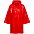 Дождевик-плащ CloudTime, бордовый с логотипом в Астрахани заказать по выгодной цене в кибермаркете AvroraStore