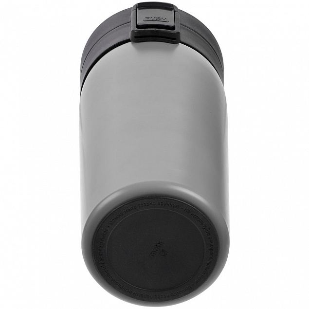 Термостакан с ситечком No Leak Infuser, серый с логотипом в Астрахани заказать по выгодной цене в кибермаркете AvroraStore