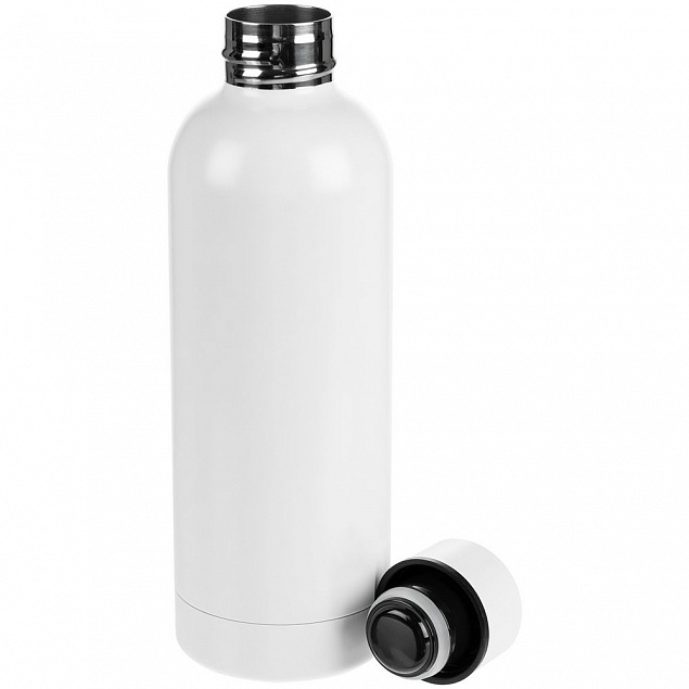 Термобутылка Glendale, белая с логотипом в Астрахани заказать по выгодной цене в кибермаркете AvroraStore