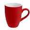 Набор кружек Good Morning c покрытием софт-тач, ярко-красный с логотипом в Астрахани заказать по выгодной цене в кибермаркете AvroraStore