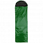 Спальный мешок Capsula, зеленый с логотипом в Астрахани заказать по выгодной цене в кибермаркете AvroraStore